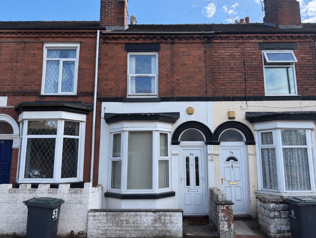 Property for Auction in Cheshire, Staffordshire & Shropshire - No. 57 Masterson Street, Stoke-On-Trent, Staffordshire, ST4 3QB