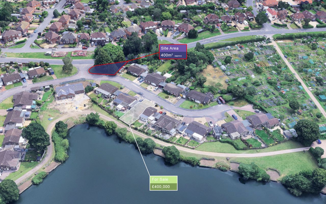 Property for Auction in Cheshire, Staffordshire & Shropshire - Land / Plot @ Culverlands Crescent Ash, Aldershot, Hampshire, GU12 6TD
