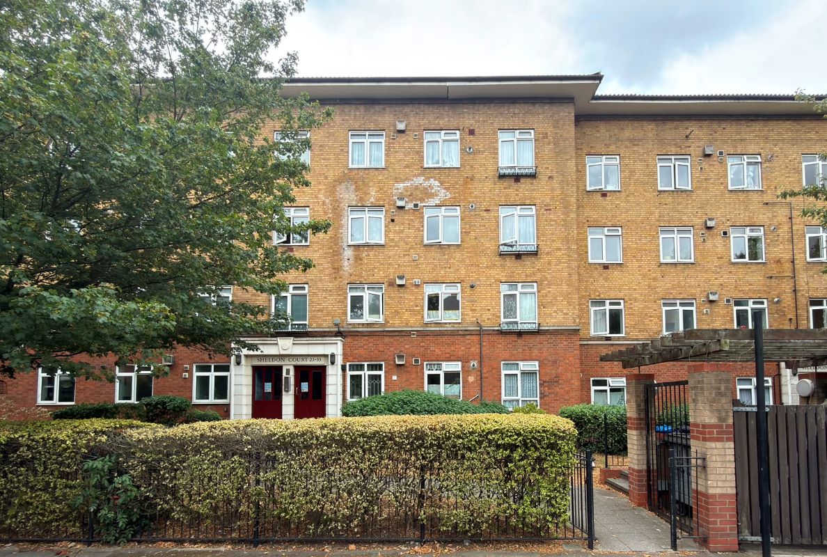 Property for Auction in London - Flat 25 Sheldon Court, Lansdowne Green, London, Lambeth, SW8 2BE
