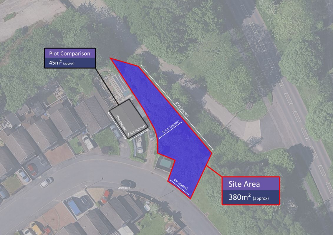 Property for Auction in Cheshire, Staffordshire & Shropshire - Land At Harrington Drive, Stoke-On-Trent, Staffordshire, ST3 5SX