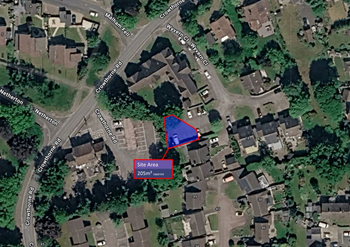 Property for Auction in Cheshire, Staffordshire & Shropshire - Land @ Wyvern Close, Bracknell, Berkshire, RG12 7HZ