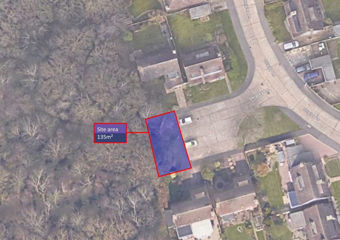 Property for Auction in Cheshire, Staffordshire & Shropshire - Shipley Lane Land, Bexhill-On-Sea, East Sussex, TN39 3SR