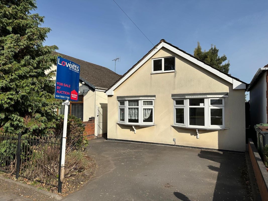 Property for Auction in Coventry & Warwickshire - 47 Ansley Road Stockingford, Nuneaton, Warwickshire, CV10 8LY