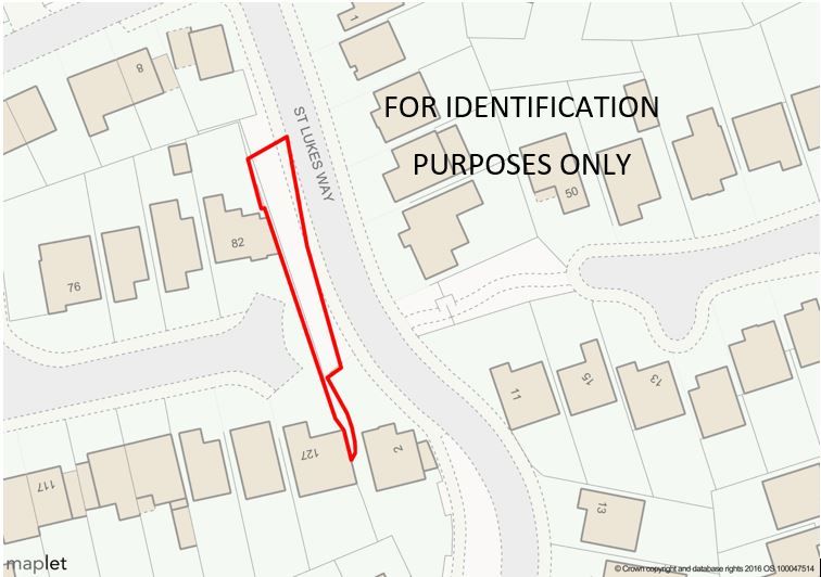 Property for Auction in Coventry & Warwickshire - Land, St. Lukes Way Stockingford, Nuneaton, Warwickshire, CV10 8RF