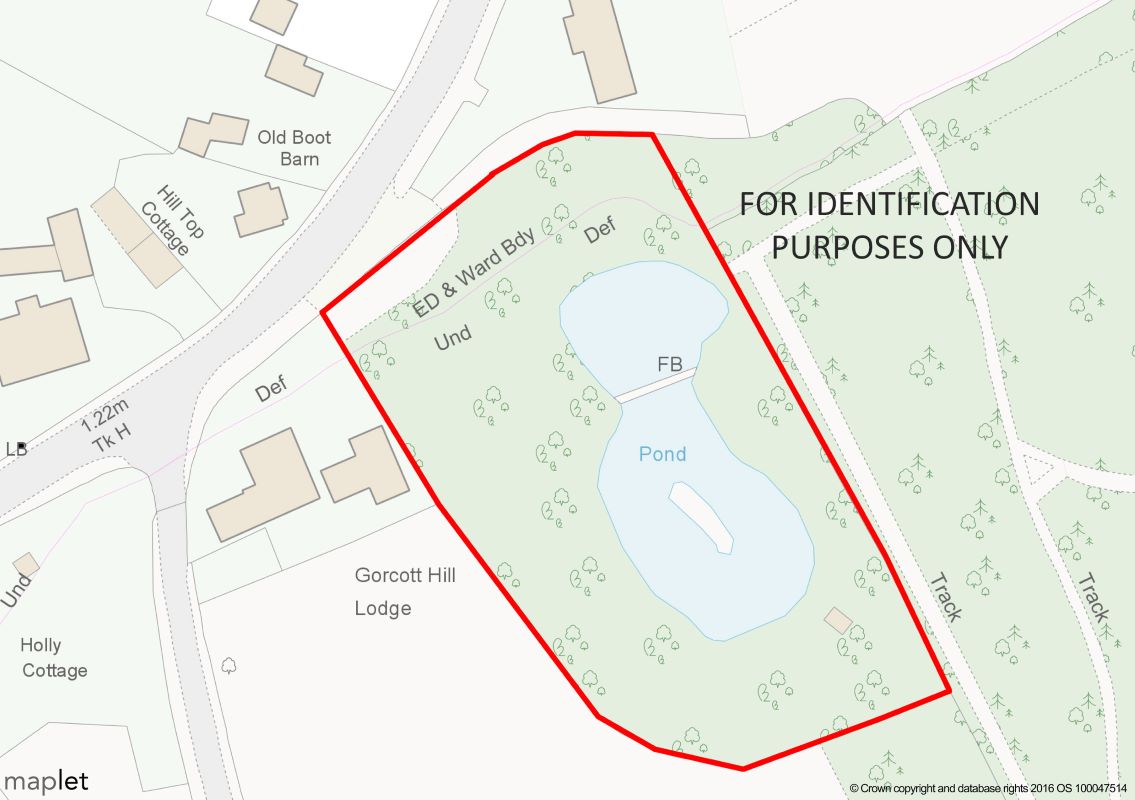 Property for Auction in Coventry & Warwickshire - Land and pond, Gorcott Hill, Beoley, Redditch, Worcestershire, B98 9EN