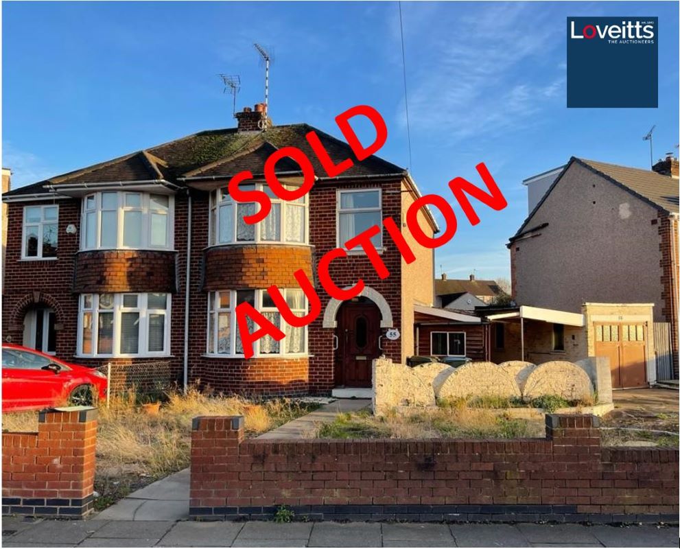 Property for Auction in Coventry & Warwickshire - 55 Hipswell Highway Wyken, Coventry, West Midlands, CV2 5FL
