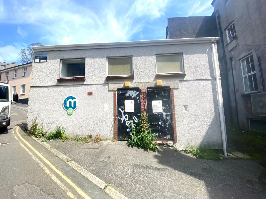 Former Public Coveniences, 4 Market Hill, St. Austell, Cornwall