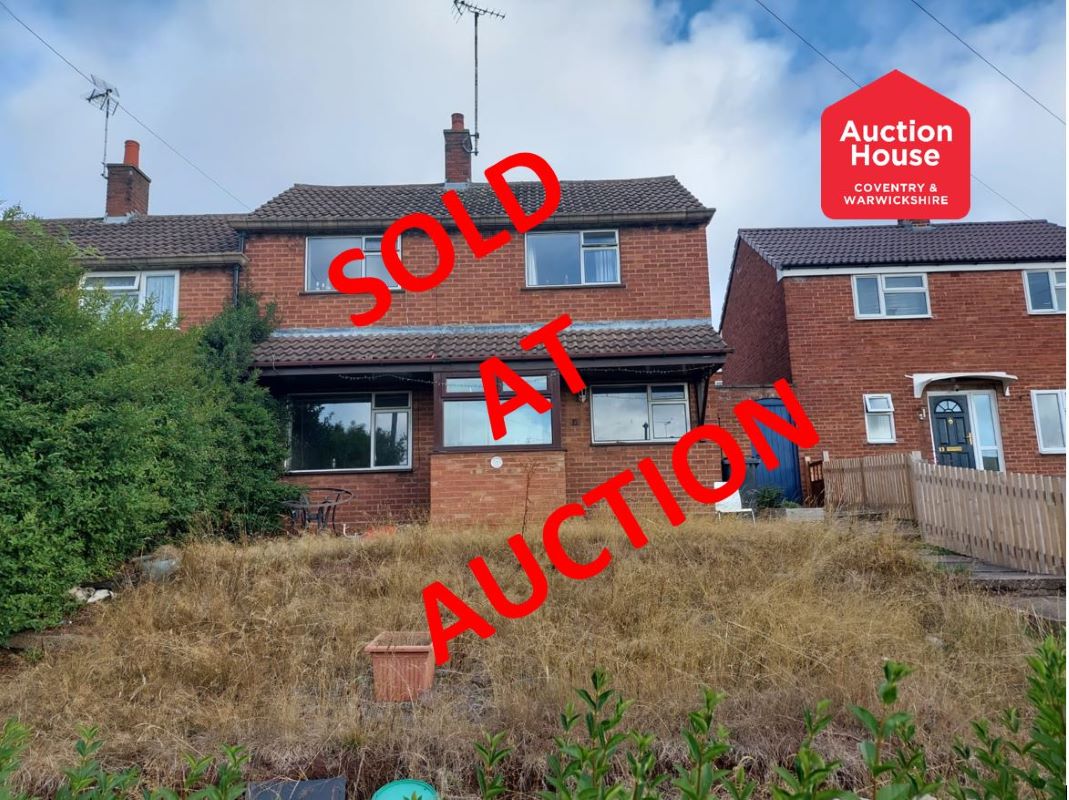 Property for Auction in Coventry & Warwickshire - 12 Hawthorne Terrace, Nuneaton, Warwickshire, CV10 9BH