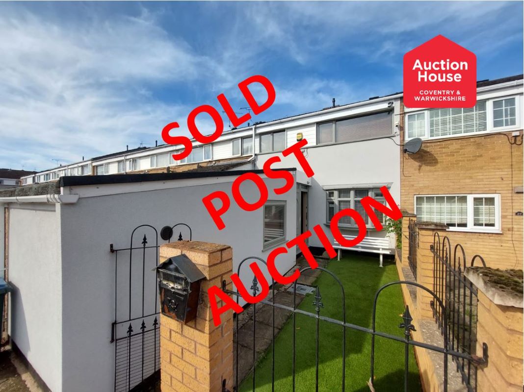 Property for Auction in Coventry & Warwickshire - 28 Portsea Close, Coventry, West Midlands, CV3 5JQ