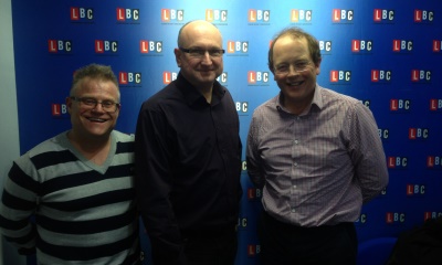 David Sandeman - Live on air at LBC radio for the property hour!