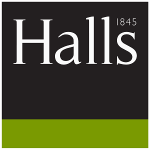 Halls company logo