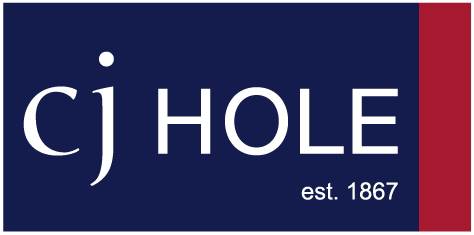 C J Hole company logo