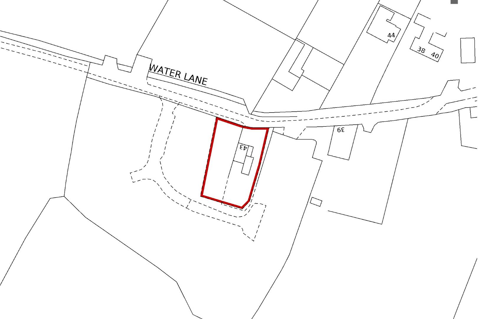 Building Plot at 43 Water Lane, Sherington, Newport Pagnell, MK16 9NP