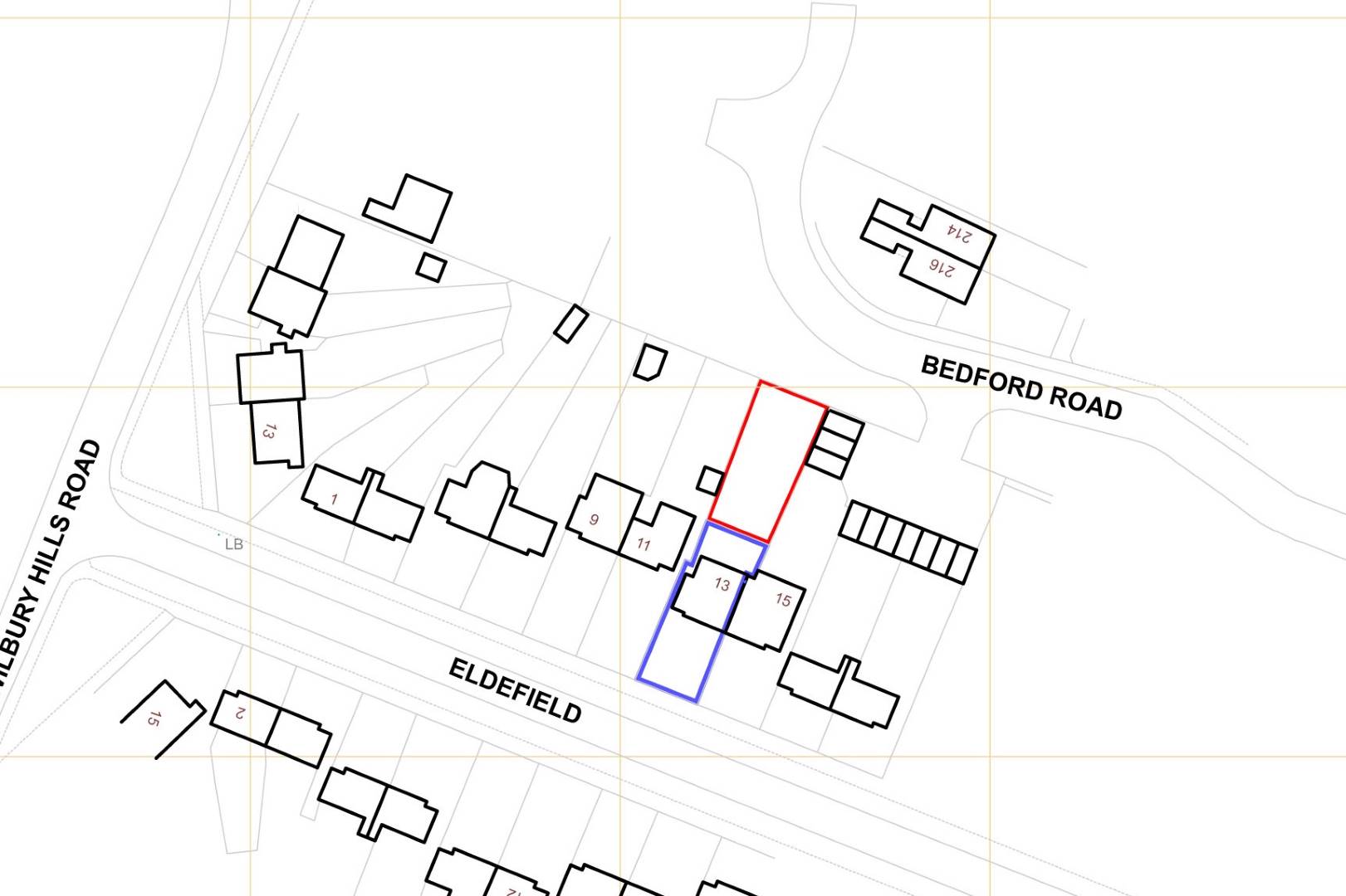 Land to the rear of 13 Eldefield, Letchworth Garden City, SG6 4BP
