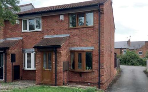 Property for auction in Derbyshire)